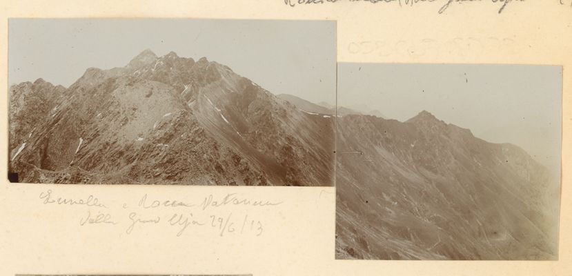 Lunella e Rocca Patanua dalla Grand Uja, 1913/06/29