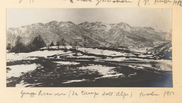 Gruppo Rocciavré da Campo dell'Alpe, 1912/12