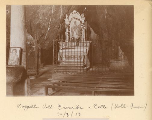 Cappella dell'Eremita a Celle, 1913/03/30