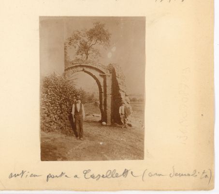 Antica porta a Caselette (ora demolita), sec. XX (inizio)