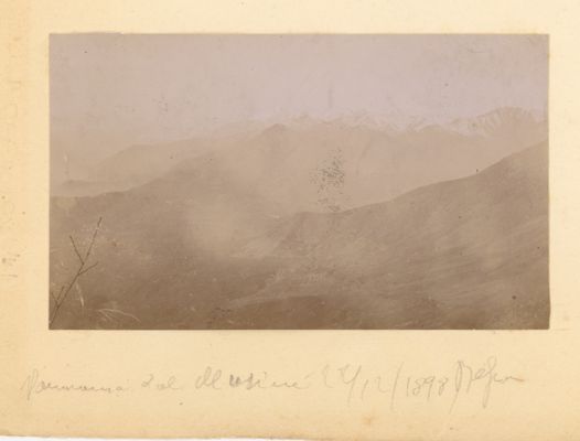 Panorama dal Musiné, 1898/12/27