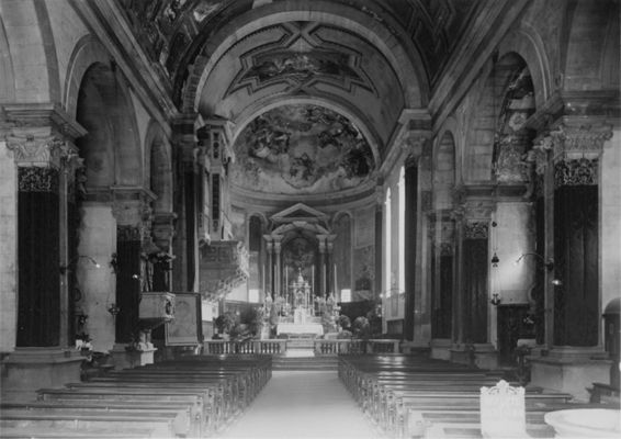Rodolfo Rensi, Interno della chiesa di Santa Maria Maggiore a Trento, 1943 - 1952