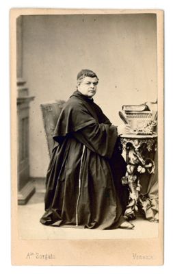 Antonio Sorgato, Ritratto di prelato, 1856 - 1874