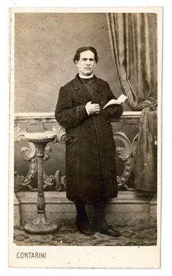 Tommaso Sargenti, Ritratto di prelato, 1855 - 1880