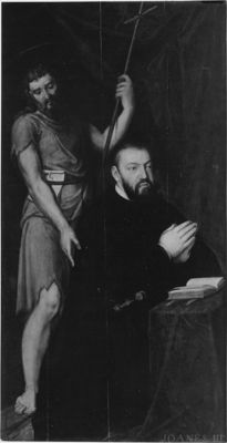 ambito portoghese, Dipinto raffigurante Giovanni III del Portogallo con San Giovanni Battista, 1943 - 1952