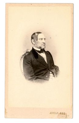 Adolf Ost , Ritratto maschile , 1850 - 1874