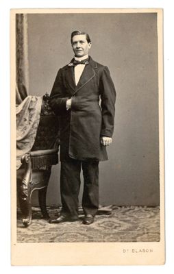 Giovanni Blason, Ritratto maschile, 1850 - 1865