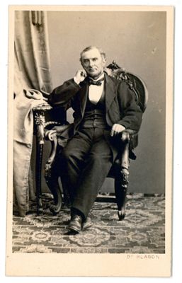 Giovanni Blason, Ritratto maschile , 1850 - 1865