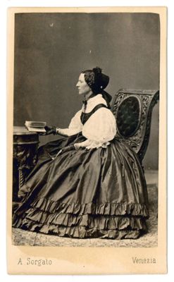 Antonio Sorgato, Ritratto femminile, 1856 - 1874