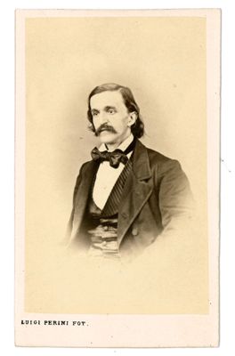 Luigi Perini, Ritratto maschile, 1855 - 1869