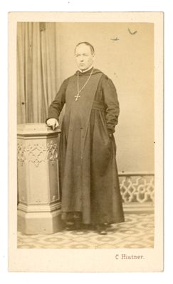 Carl Hintner, Ritratto di prelato, 1865 - 1874