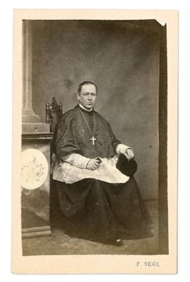 Franz Segl, Ritratto di prelato, 1856 - 1879
