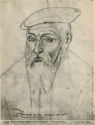 Adolphe Giraudon, Disegno raffigurante Robert de Croy, 1943 - 1952