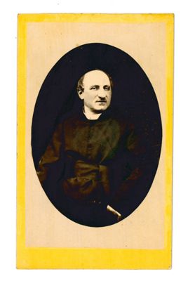 Alfonso Luccardi, Ritratto di prelato, 1874 - 1879