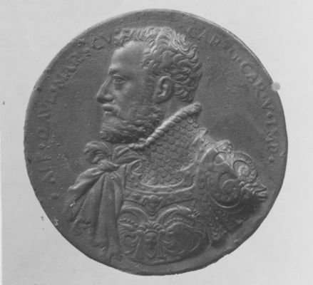 ambito viennese, Medaglia raffigurante Alfonso II d'Avalos, 1943 - 1952