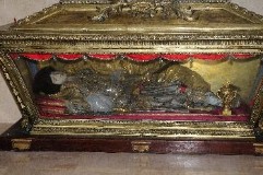 Artigianato molisano (1793), Manichino con San Rocco Celestino martire