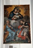 Ambito molisano sec. XVIII, Dipinto con Madonna del Carmine e Santi