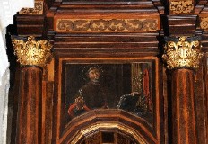 Ambito dell'Italia meridionale sec. XVII, Dipinto di Sant'Agostino