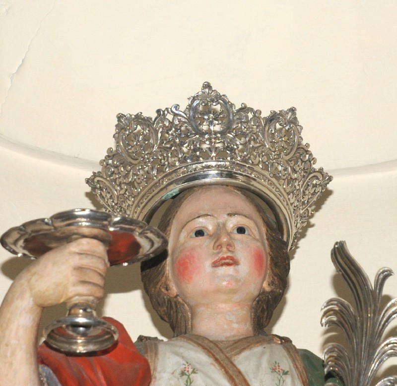 Romanelli G. sec. XIX, Corona di Santa Lucia