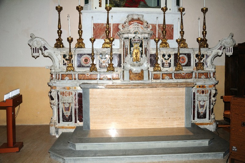 Marmoraio napoletano sec. XVII-XVIII, Altare