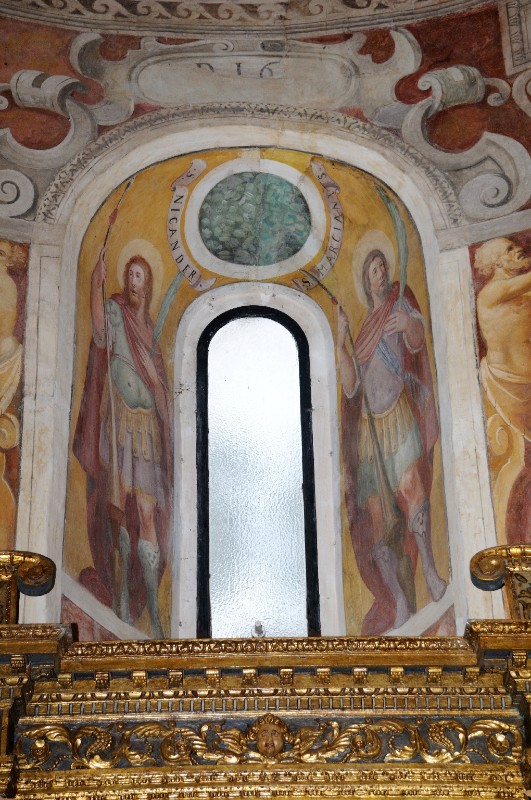 Posse A.-De Angelis G. P. sec. XVII, Dipinto con San Nicandro e San Marciano