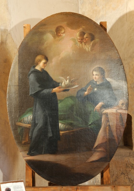 Brunelli C. (1787), Dipinto con miracolo di San Nicola da Tolentino
