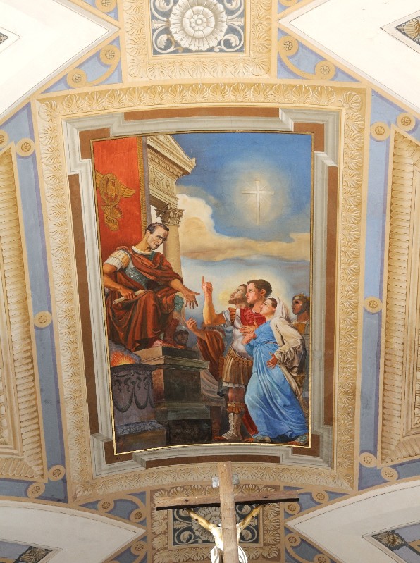 Trivisonno A. (1949), Dipinto di San Marciano e San Nicandro con Santa Daria
