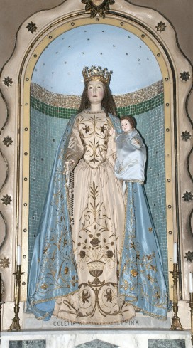 Scultore dell'Italia meridionale sec. XIX, Statua della Madonna del rosario