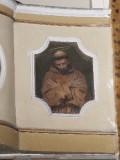 Ambito molisano sec. XIX, Dipinto murale di San Francesco d'Assisi