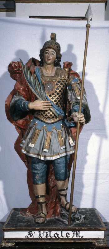 Scultore molisano sec. XVIII, Statua di San Vitale martire