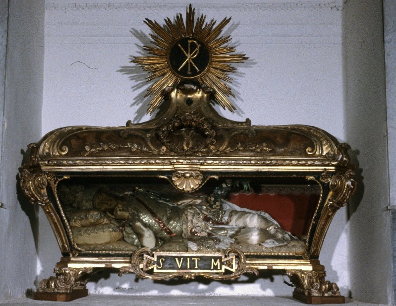 Bottega molisana sec. XVIII, Urna di San Vitale Martire