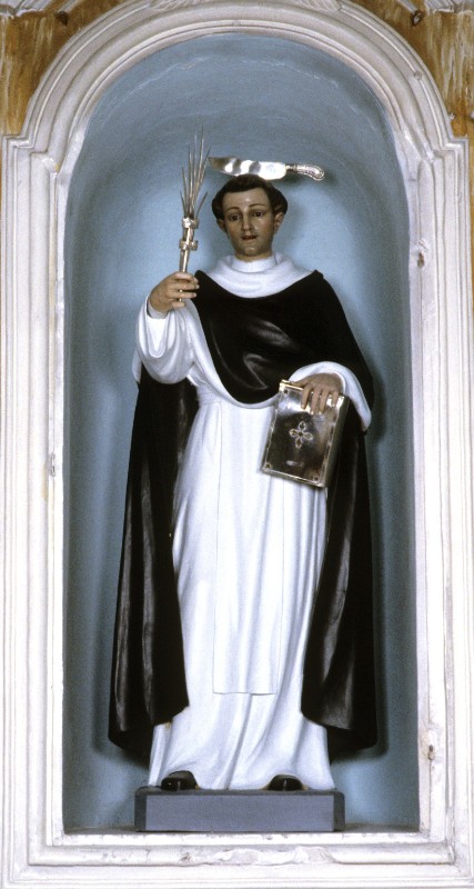 Scultore bolzanese (1957), Statua di San Pietro Martire da Verona