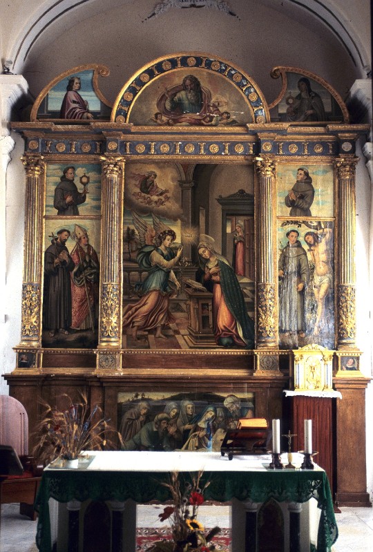 Ambito dell'Italia meridionale sec. XVI, Pala d'altare maggiore