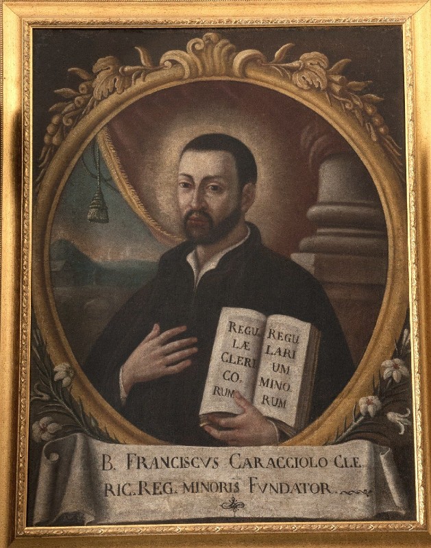 Ambito molisano sec. XVIII, Dipinto di San Francesco Caracciolo