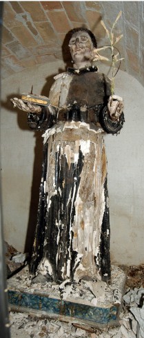 Bottega abruzzese sec. XIX, Statua S. Antonio da Padova