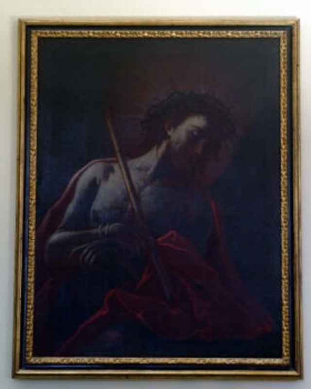 Maniera di Guido Reni secc. XVII-XVIII, Dipinto Gesù Cristo flagellato
