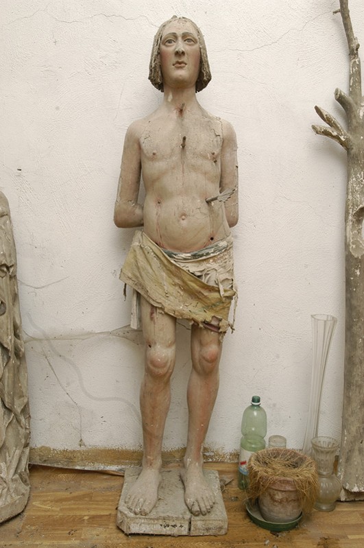 Bott. abruzzese sec. XVI, Statua di San Sebastiano
