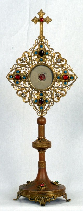 Ambito Italia centr. sec. XIX, Reliquiario di Sant'Erasmo