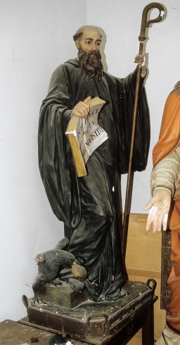 Ambito italiano (1947), Statua raffigurante San Benedetto da Norcia