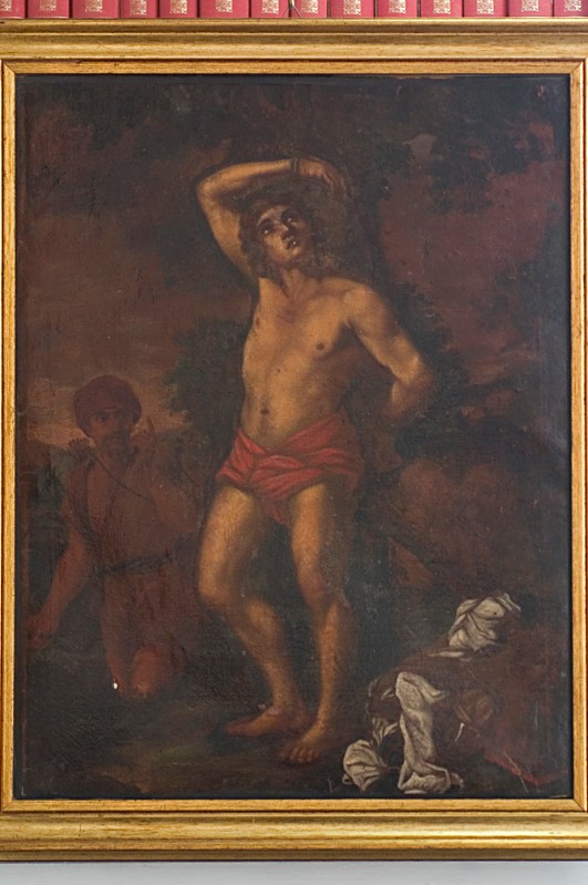 Pittore abruzzese sec. XIX, San Sebastiano