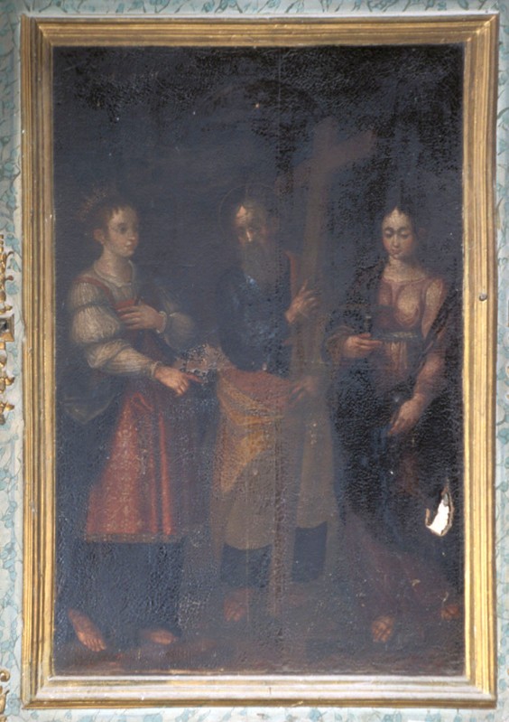 Compassino L. (1625), S. Andrea con S. Elena e S. Lucia