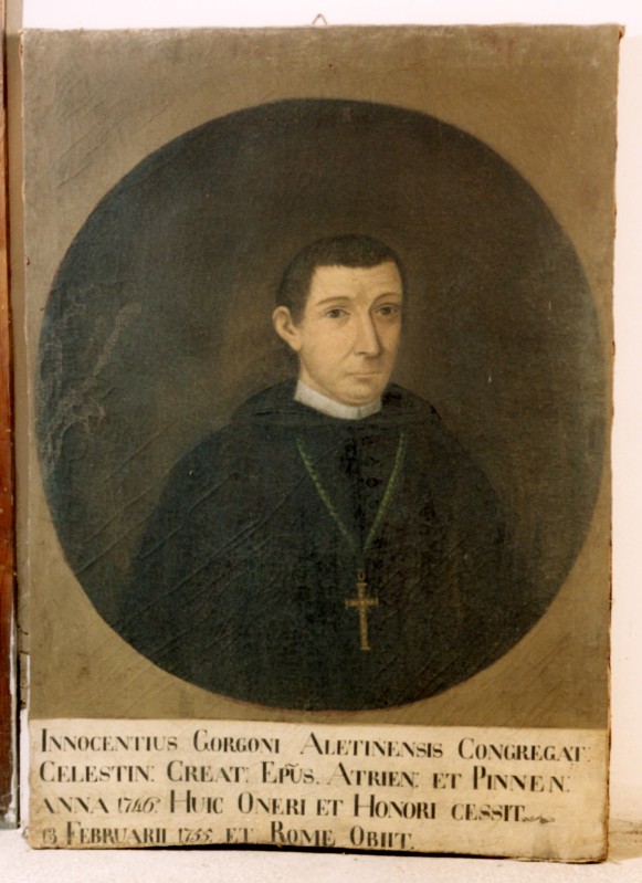 Ambito abruzzese sec. XVIII, Ritratto del vescovo Innocenzo Gorgoni