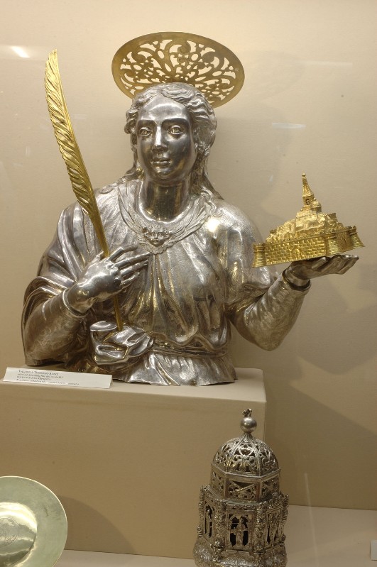 Ronci Teodosio - Ronci Valerio sec. XVI, Busto di Santa Reparata