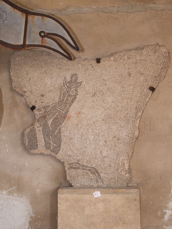 Ambito abruzzese secc. II-III, Frammento di mosaico romano 3/4