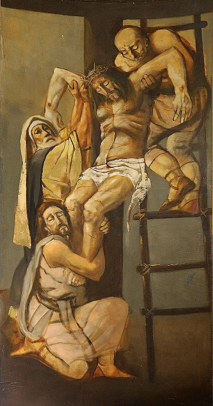 Bramante O. (1980), Dipinto con la deposizione di Gesù Cristo