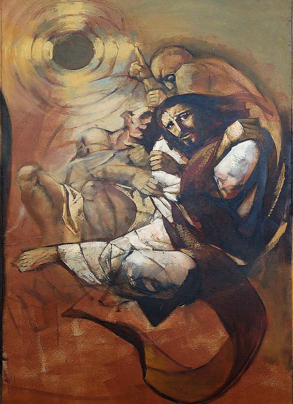 Bramante O. (1980), Dipinto con la resurrezione di Gesù Cristo