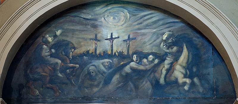 Bramante O. (1980), Dipinto con la crocifissione