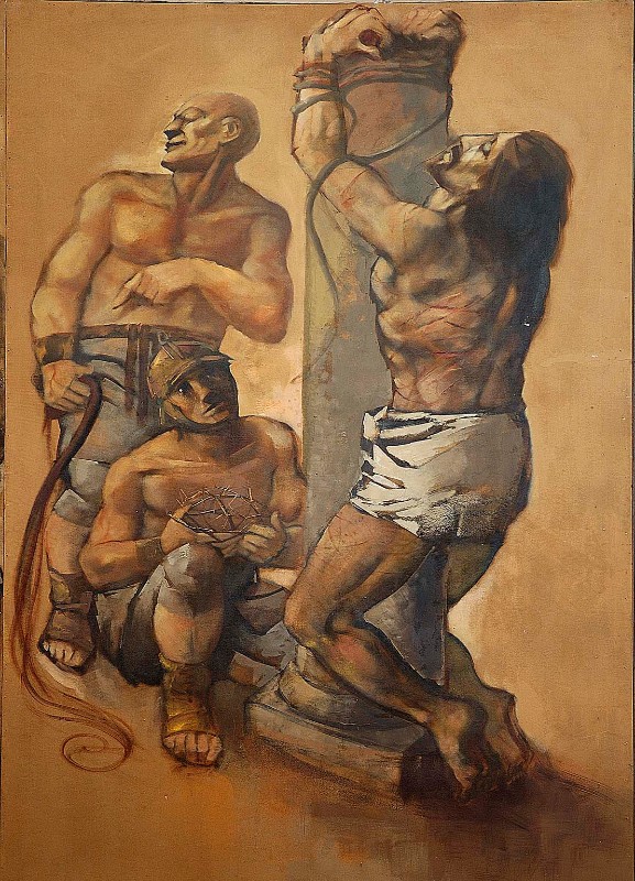 Bramante O. (1980), Dipinto con Gesù Cristo alla colonna