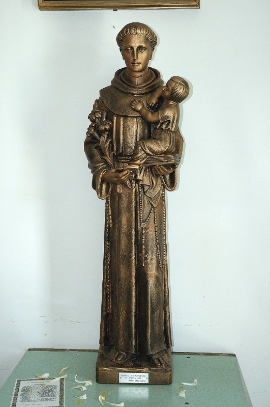 Basentini E. (2002), Statua con Sant'Antonio da Padova
