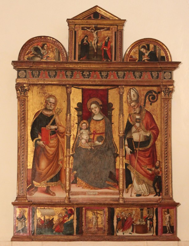 Sparano S. (1510-1511), Polittico della Madonna con Bambino